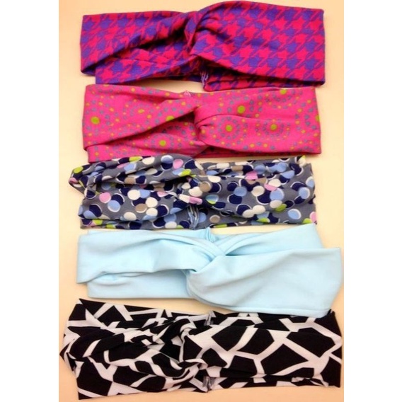 promo head band// bandana simpel//  promo 10.000 4 pcs //