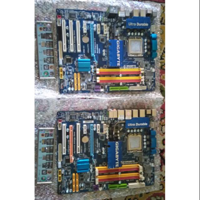 Mobo p45 off board merk gigabyte