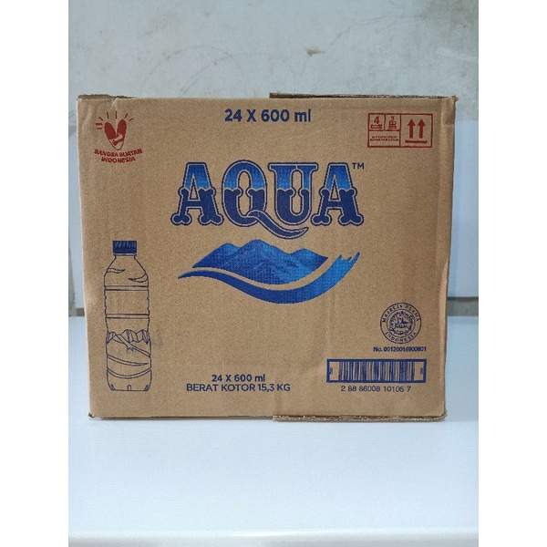 

Aqua botol 600ml