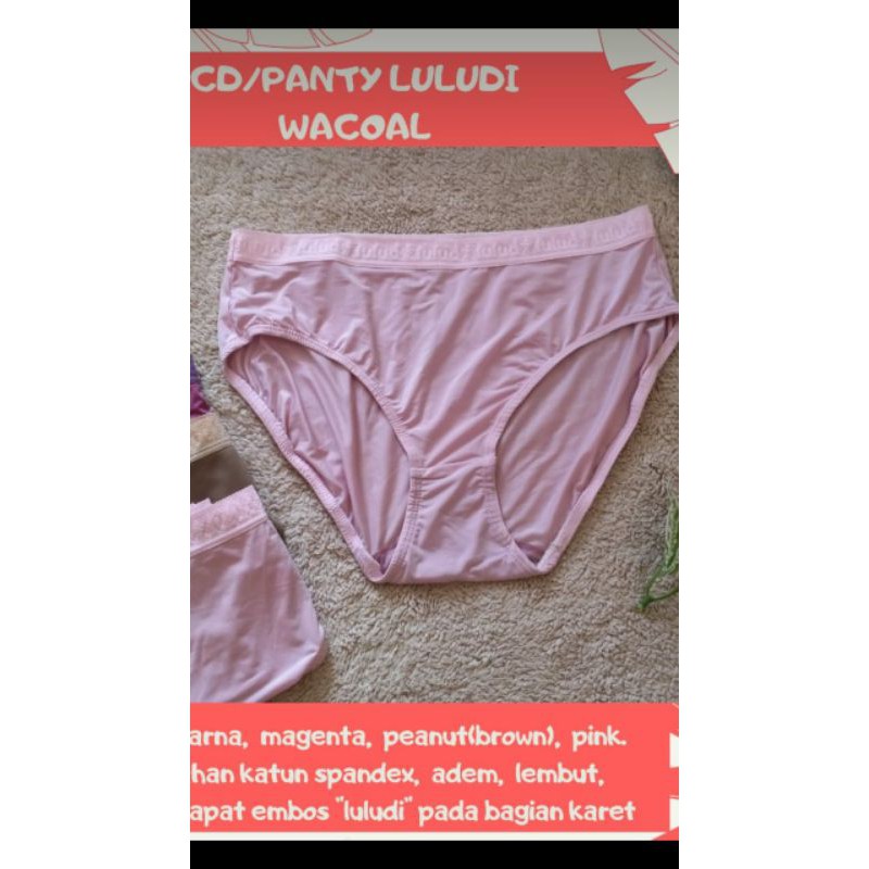 cd/ panty wacoal luludi