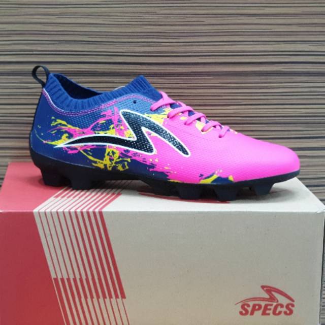 Sepatu Bola Specs New 2019 Cyanide TNT 19 FG-scandinqvian/galaxyblue/black