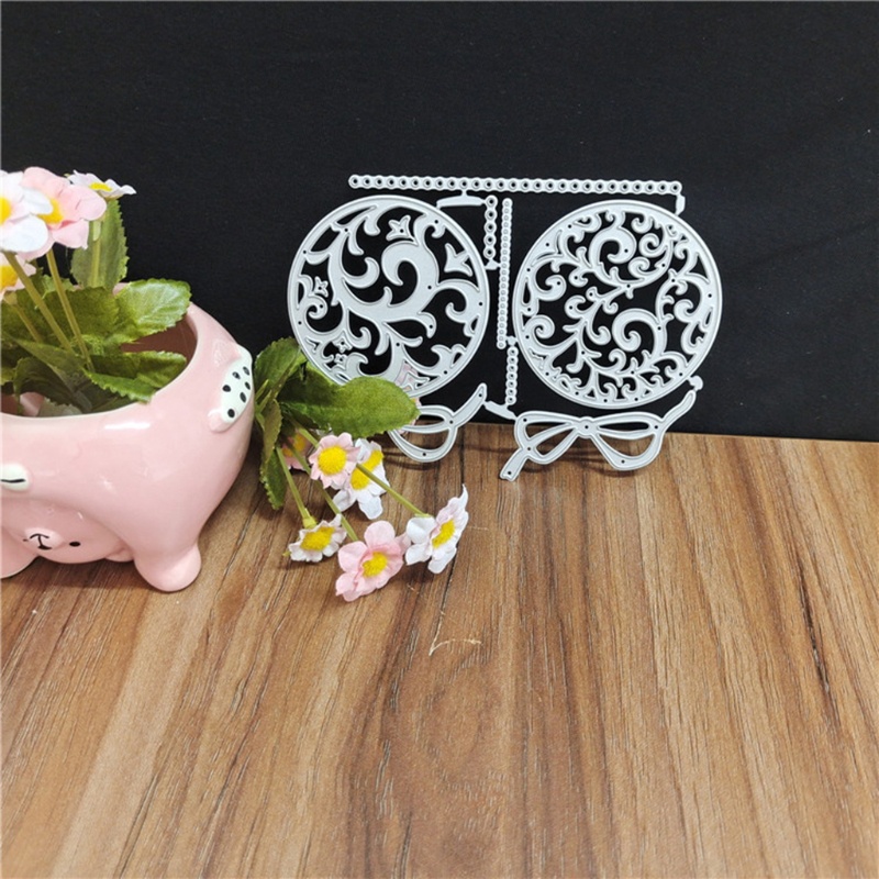 Cetakan Stensil Cutting Dies Motif Natal Bahan Metal Untuk Scrapbook / Craft DIY