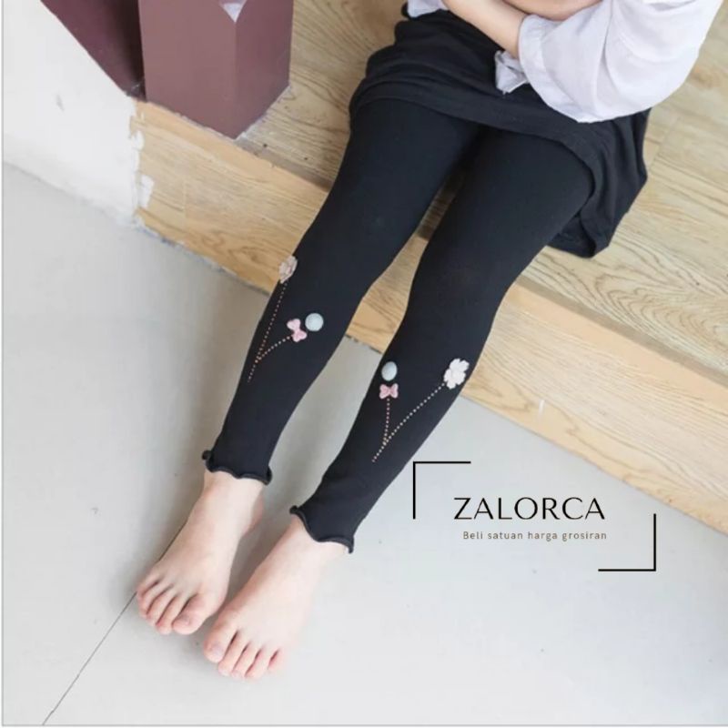 Legging Anak Perempuan Katun Import 6-15 tahun