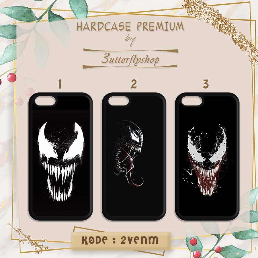 Hardcase Black Venom casing case HP xiaomi samsung iphone oppo vivo