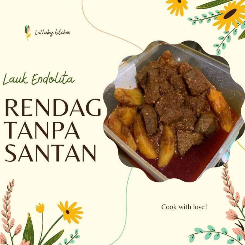 

rendang tanpa santan by lullaby