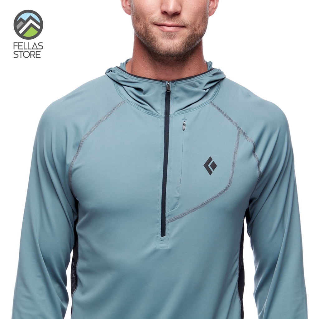 Black Diamond - Alpenglow Pro Hoody Men's - Strom Blue