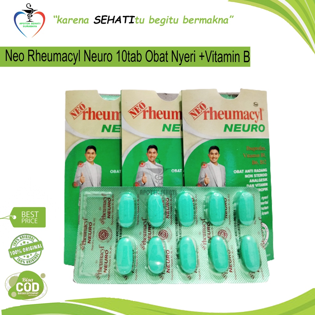 NEO RHEUMACYL NEURO OBAT NYERI KRAM KESEMUTAN