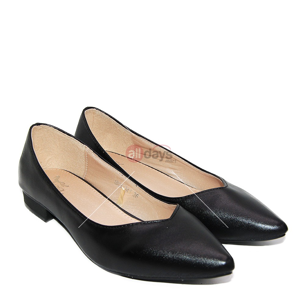 Dea Sepatu Flat Wanita Size 36-41 Black