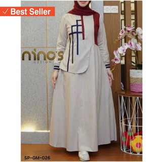 Model Baju  Ninos  Terbaru  2022 Gamis Ninos  Terbaru  2022 