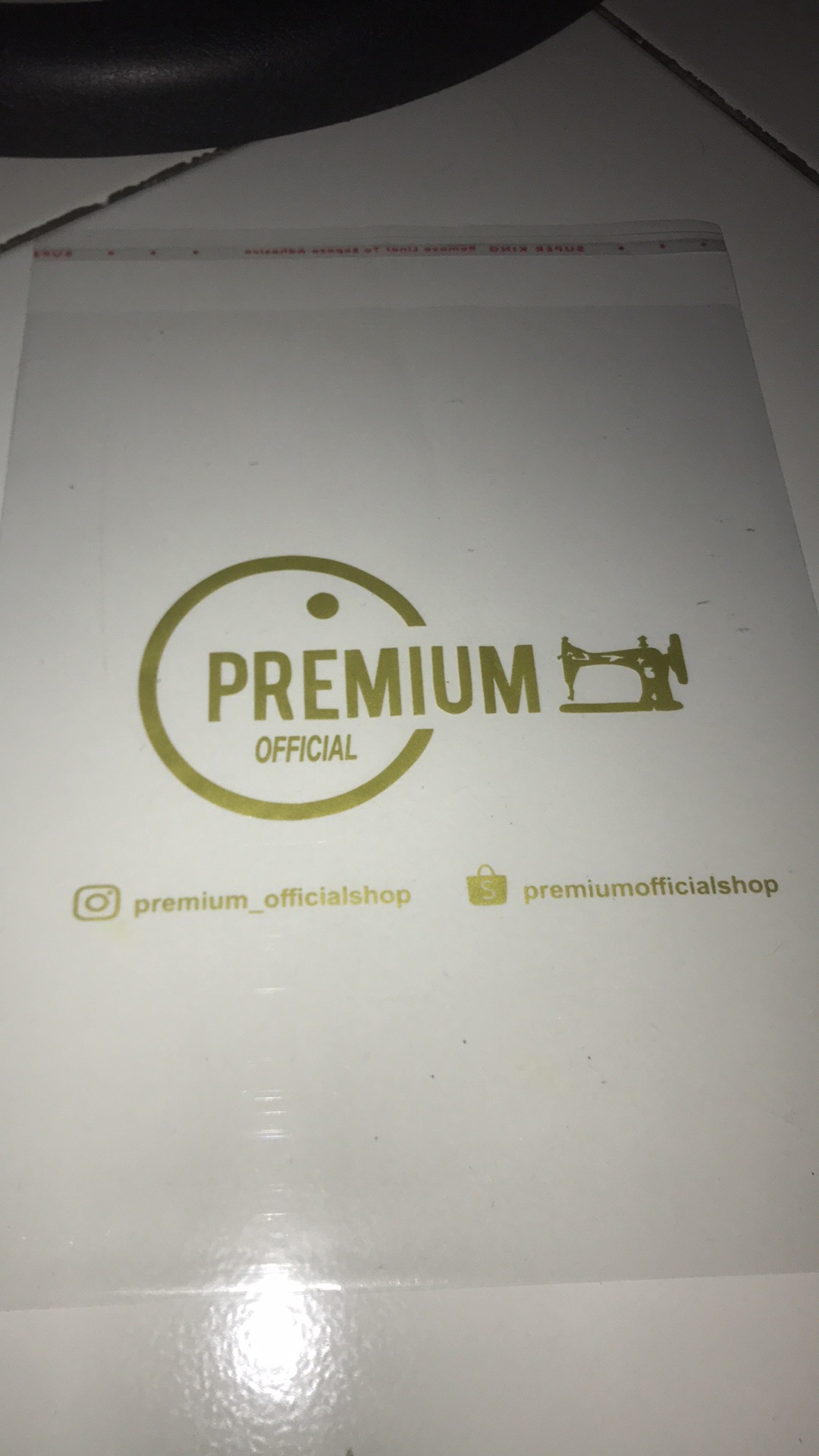 Sablon Plastik Opp Ukuran 20x25 Isi 100 Pcs Cocok Untuk Kemasan Hijab