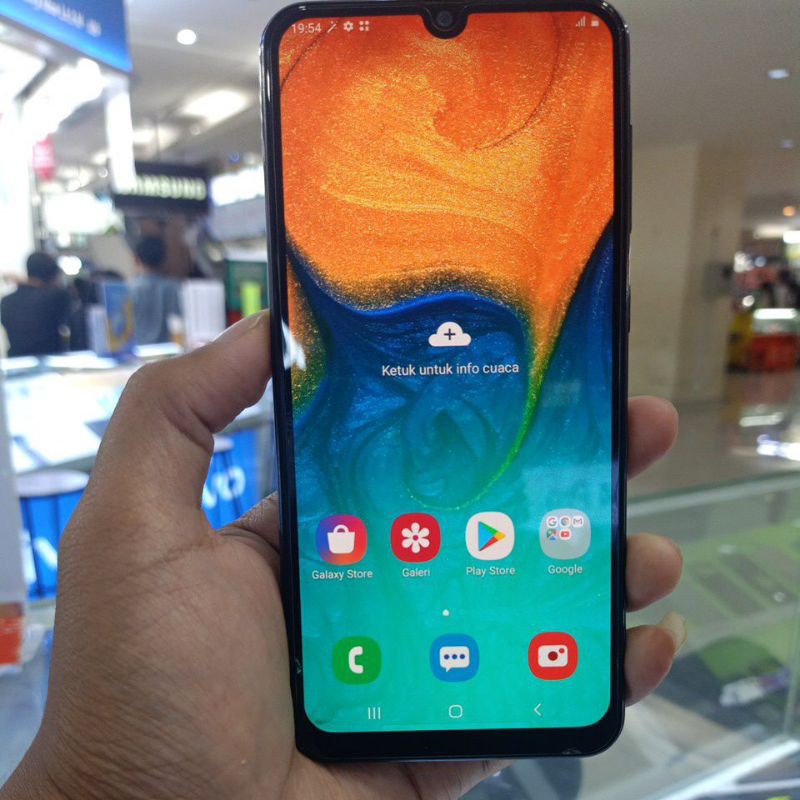 Second Samsung A30 4/64GB (LENGKAP)