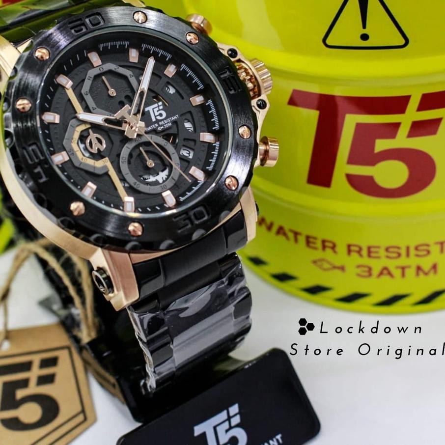 11.11 Jam T5 H 3723 Original Chronograph ( Chrono Aktif Semua ) / Jam tangan pria / Jam Original /