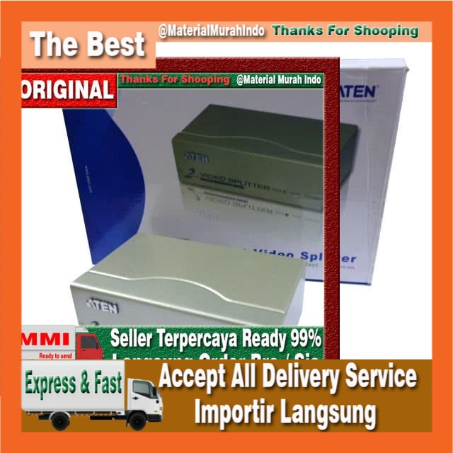 Splitter VGA 1-2 250 Mhz/VGA Splitter 2 port/Splitter VGA Aten 1-2