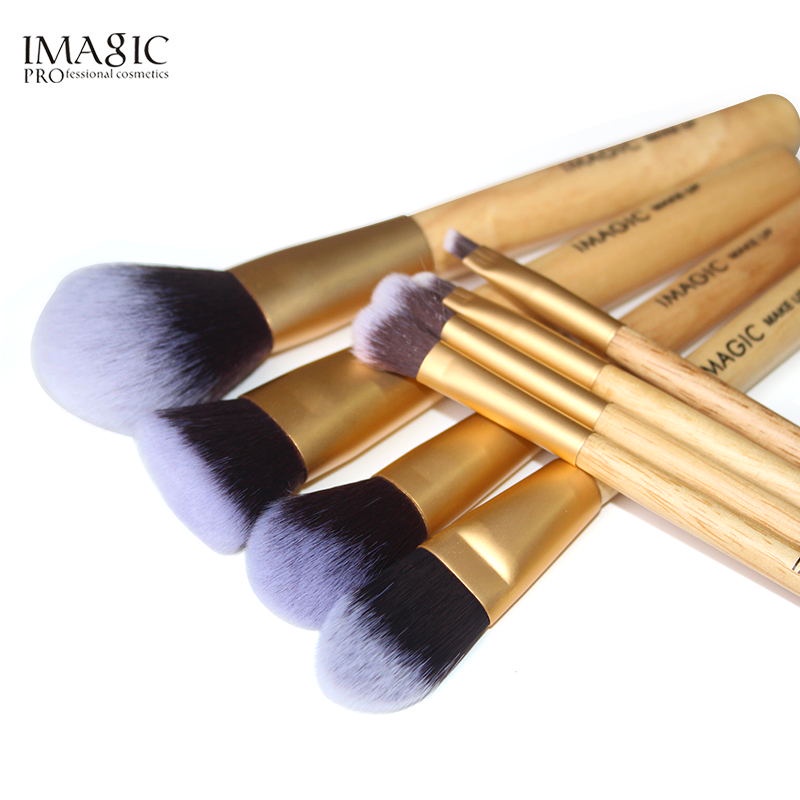 (READY &amp; ORI) IMAGIC 8pcs Brush Set With Zipper Bag TL429 TL 429