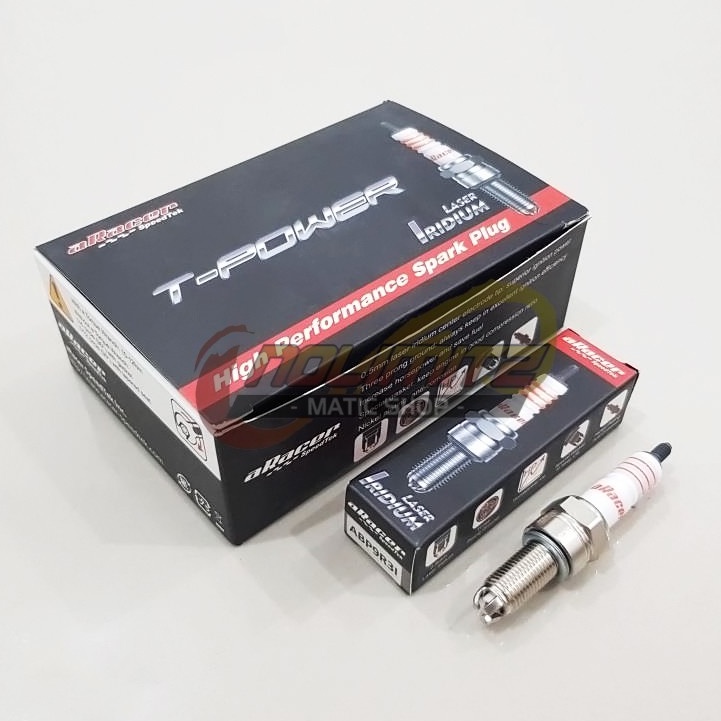 Busi aRacer T Power Racing Laser Iridium ABP9R3I NMAX Aerox 155 ADV PCX Vario Beat Vespa