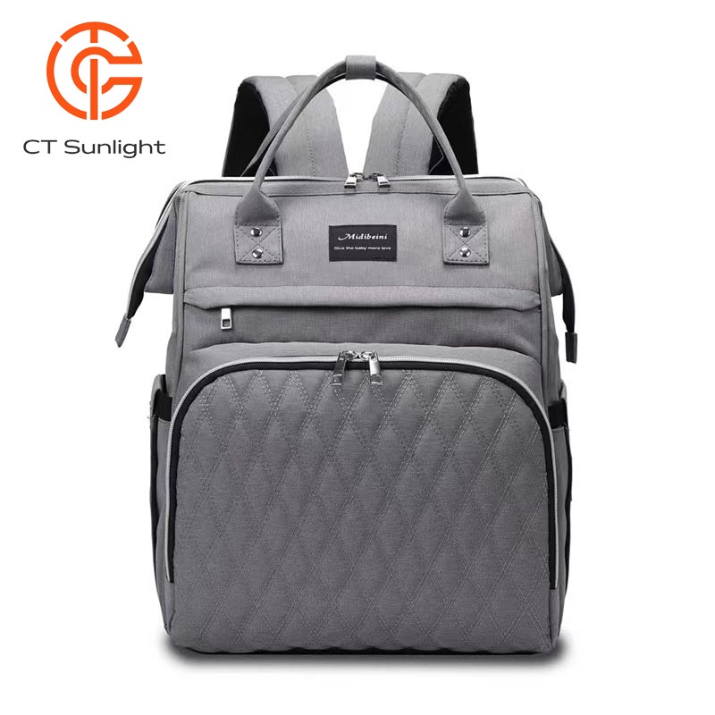 Tas Duduk Makan Bayi Tas Ransel Duduk bayi Tas duduk Bayi Backpack Mom&amp;Baby Bag Multi-Function Diaper Bag