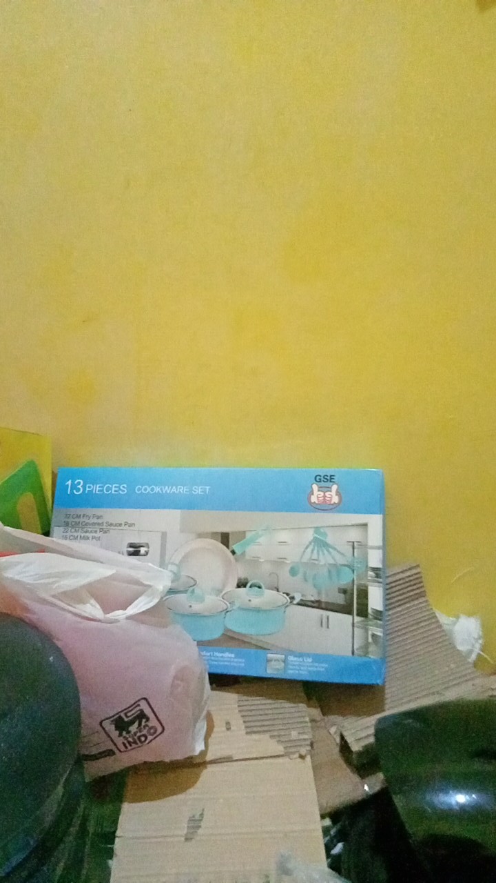 Gse 13pc Cookware Set 13pieces -stick/teflon+panci Set