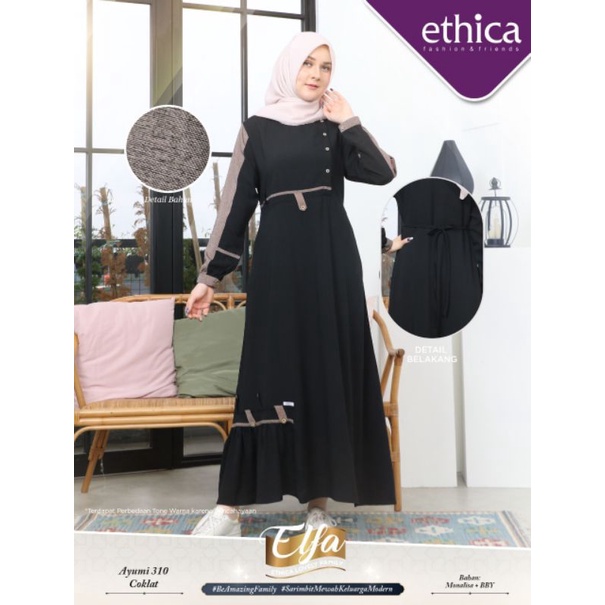 SARIMBIT ELFA 222 COKLAT || ETHICA