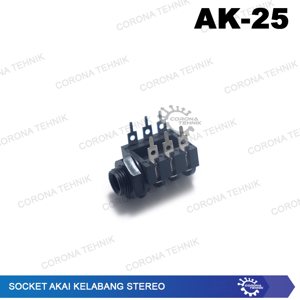 Stereo Socket Akai Kelabang