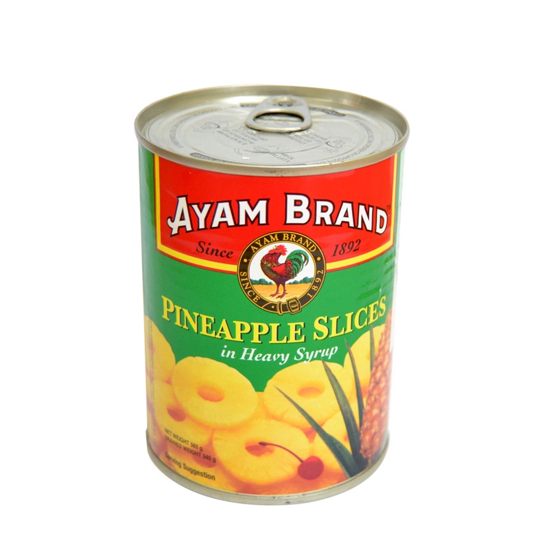 

Ayam Brand Pineapple Slices 565Gr