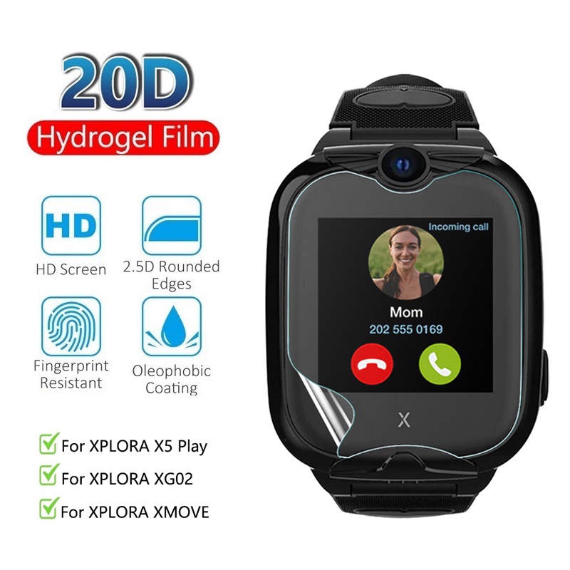 Film Pelindung Layar Bahan TPU Hydrogel Anti Gores Untuk Xplora X5 Play / XGO2 / XMOVE