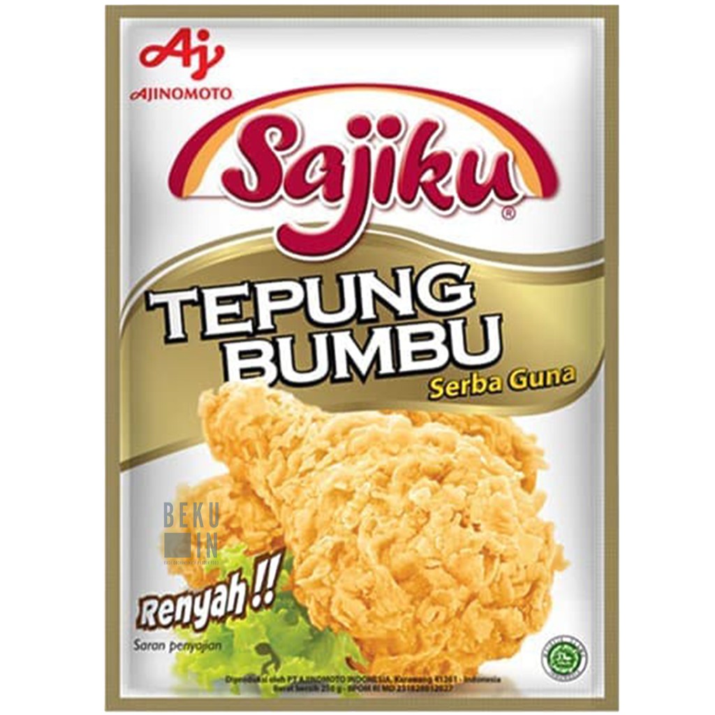 

Sajiku Tepung Bumbu 900gr-240gr
