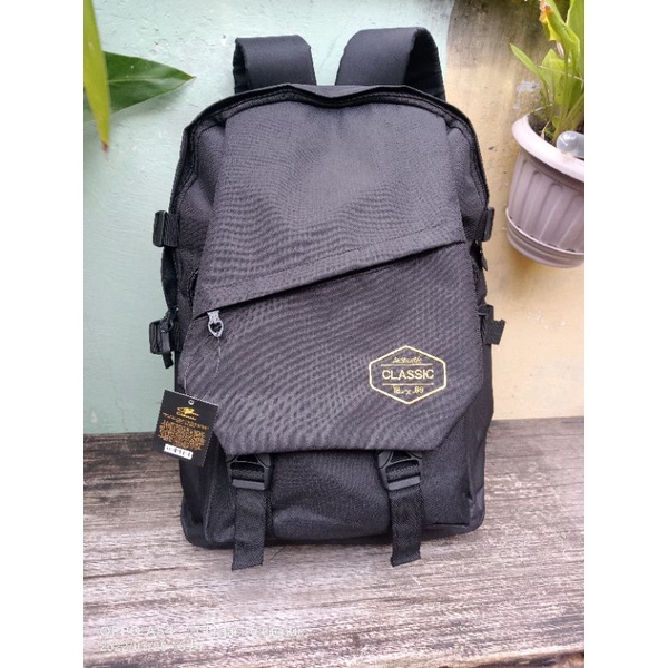 Classic Authentic Tas Ransel Pria Wanita Tas Punggung Backpack Tas Gendong Tas Kuliah Tas Sekolah SMP SMA Tas Laptop Tas Kerja Tas Gendong Tas Mudik KUAT BERKUALITAS