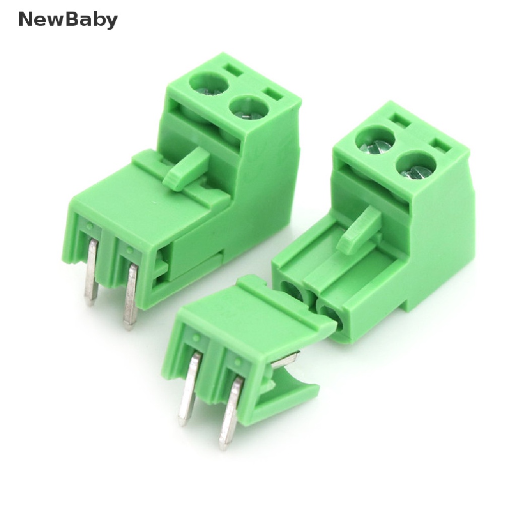 20pcs Blok Terminal Konektor PCB Pitch 2Pin 5.08mm