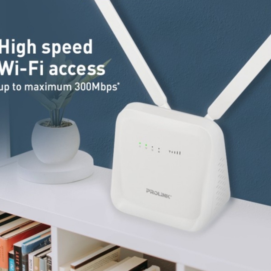 Prolink PRN3006L Smart 4G LTE Wireless Router 300Mbps With Voice Unloc