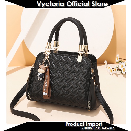 (COD) Vyctoria VOS4710Tas Selempang Wanita Import Promo BQ3107 JT19165 LT1936 EL4710 3107 19165 1936 4710