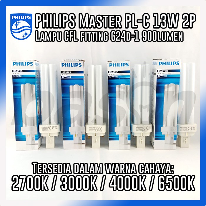 PHILIPS Master PL-C 2 PIN 13W - Lampu CFL 2P