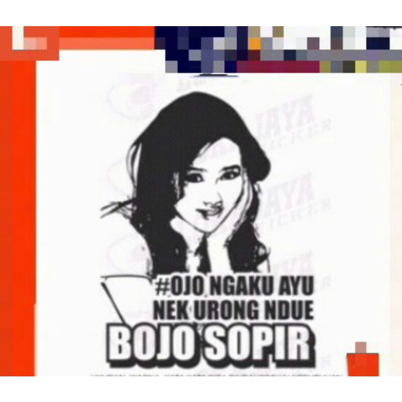 decal sticker bak truck belakang custom,*printing