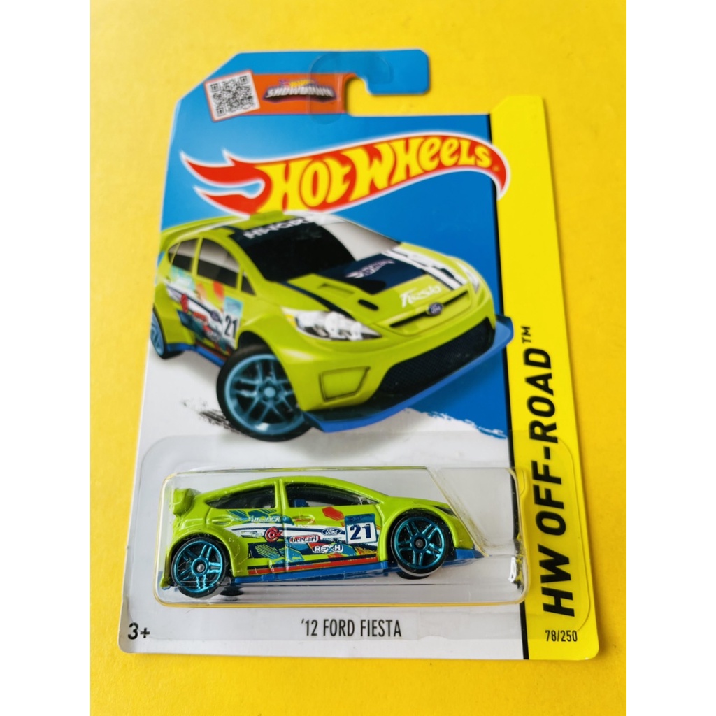 HOTWHEELS HOT WHEELS 12 FORD FIESTA HIJAU HW OFF-ROAD DIECAST MINIATUR MOBIL MAINAN MOBILAN ANAK HOT