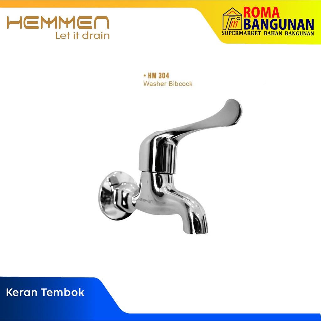 Hemmen Kran Tembok / Keran Air / Kran HM 304