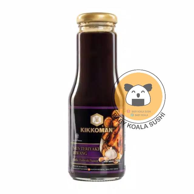 KIKKOMAN Garlic Teriyaki Sauce 300 g Halal