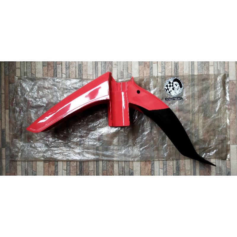 spakbor slebor depan warna merah yamaha force1 force 1 original baru stock lama
