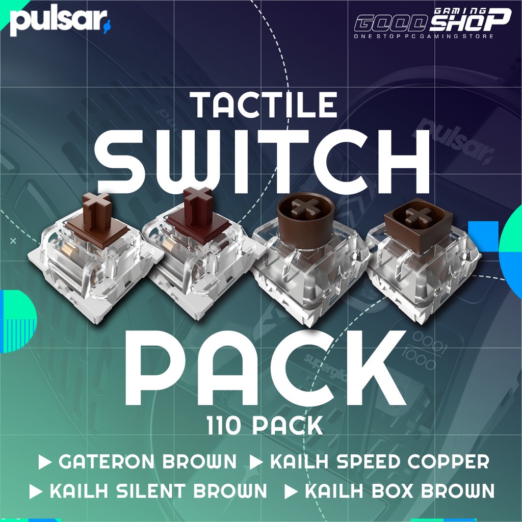 Pulsar Tacticle Switch Pack (110 Pack)