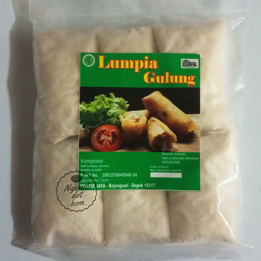 

LUMPIA GULUNG FROZEN / LUMPIA GULUNG ISI SAYUR / LUMPIA GULUNG ISI 6