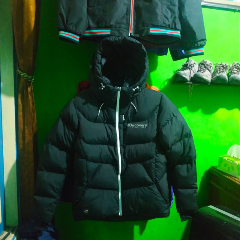 Jaket Discovery bulu angsa