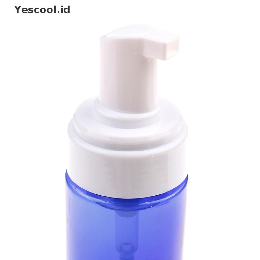 Botol dispenser Sabun Kosong Bahan Plastik Warna Biru Ukuran 150Ml Untuk travel
