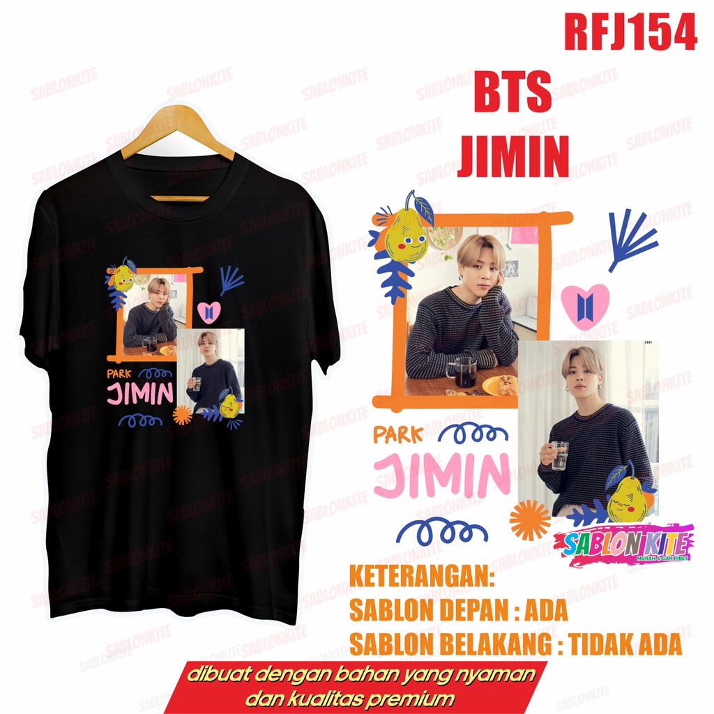 MURAH!!! KAOS KPOP FOTO RFJ154 TAEHYUNG JUNGKOOK JIMIN JHOPE JIN NAMJOON SUGA