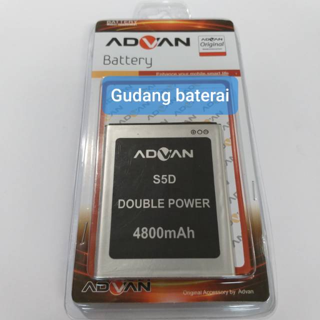 Baterai battery batre bat advan S5D