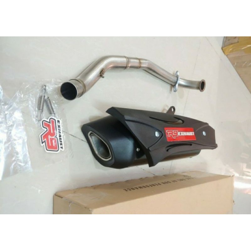 Knalpot Racing Pcx 150 R9 Misano original / Knalpot R9 PCX 150 original R9
