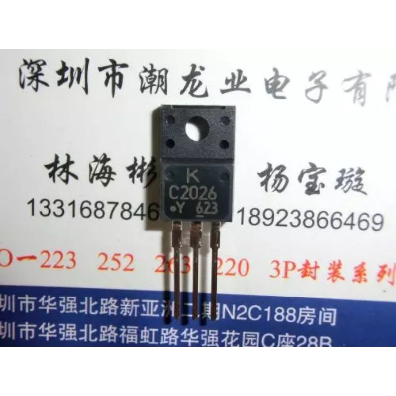 Transistor Mosfet KTC2026 KT C2026 KTC 2026 SC2026 KC2026 body besar