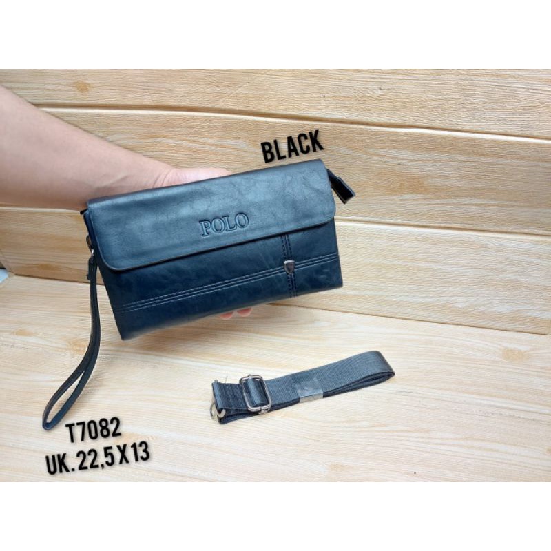 Hand Bag Kulit Pria Import Premium Model Terbaru Bisa COD