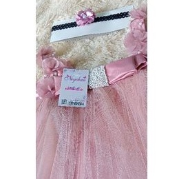 dress bayi neychan noel dress gaun pesta anak