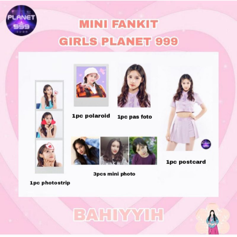 MINI FANKIT GIRLS PLANET 999 KEP1ER