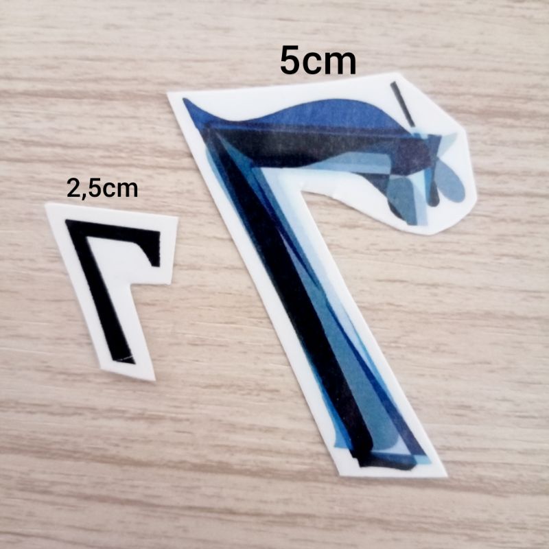 Tato BTS Angka 7 Stiker Tato Namjoon Kim taehyung Jungkook Yoongi Hoseok