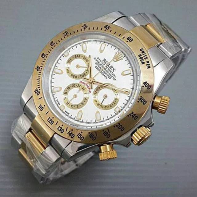 Jam Tangan Rolex Daytona Automatic Super Mewah - Jam Tangan Pria Super Mewah - Rolex Daytona - Rx4