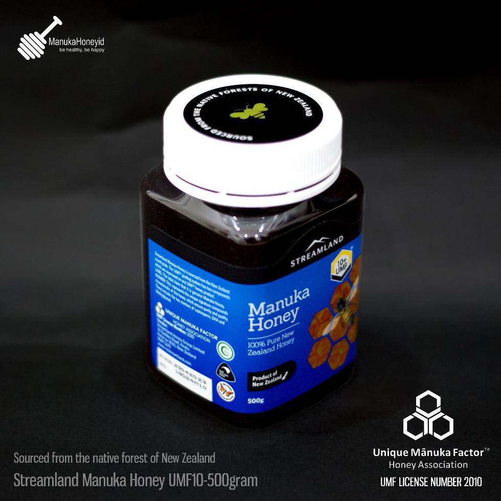 

Termurah! Streamland Manuka Honey Umf 10 - 500Gram
